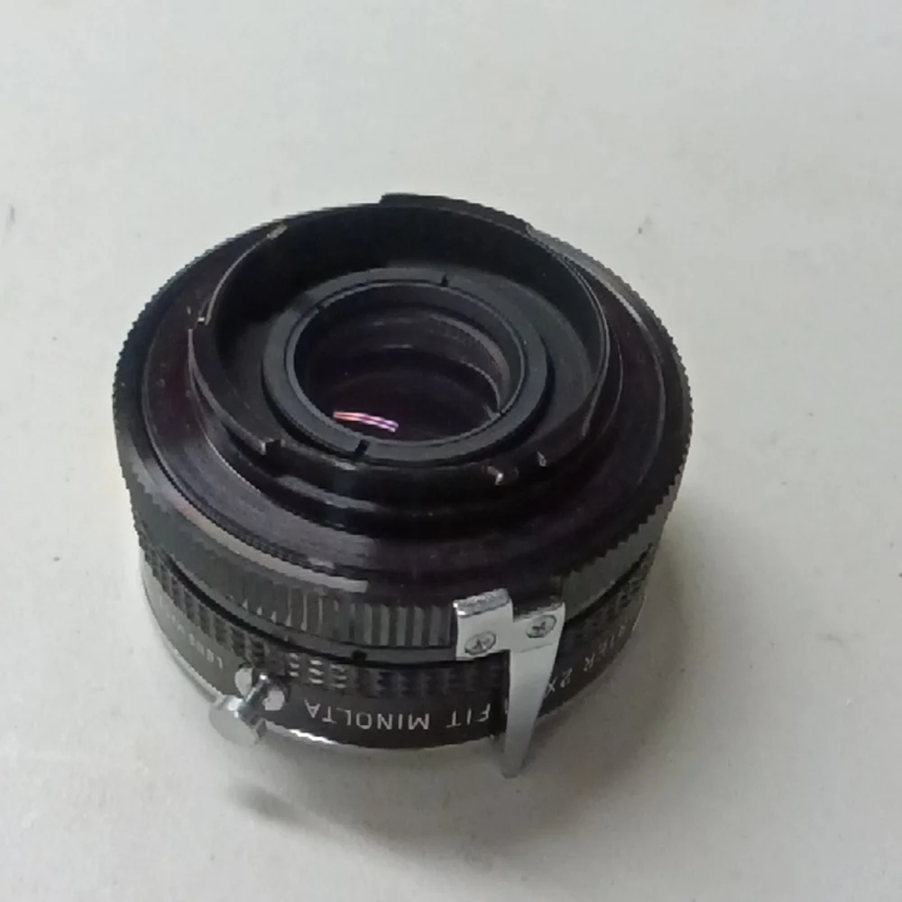 Vintage Soligor Auto Tele Converter 2x To Fit Minolta Camera